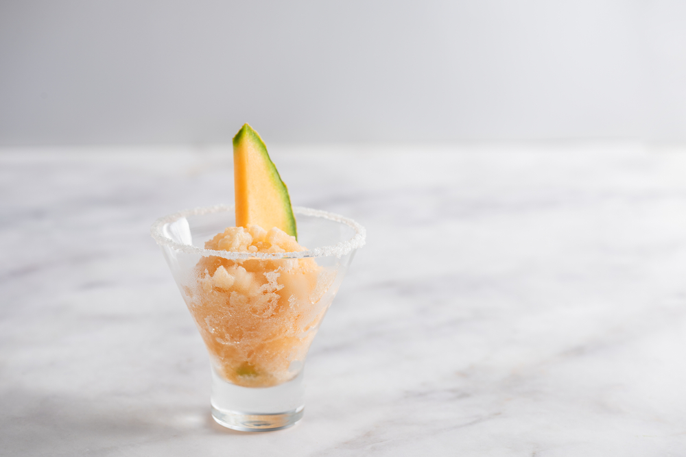 Cantaloupe,Granitas,A,Refreshing,Summer,Mocktail