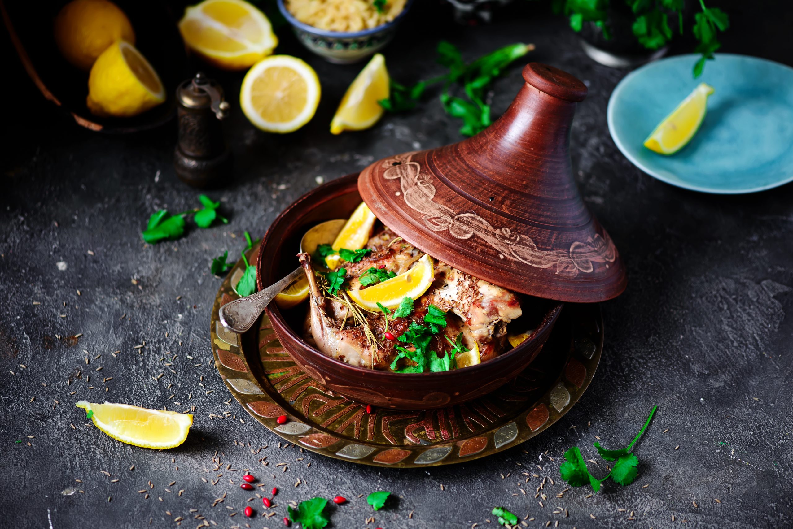 Kulinarische Reise nach Marokko: Tajine mit Kalbsschulter