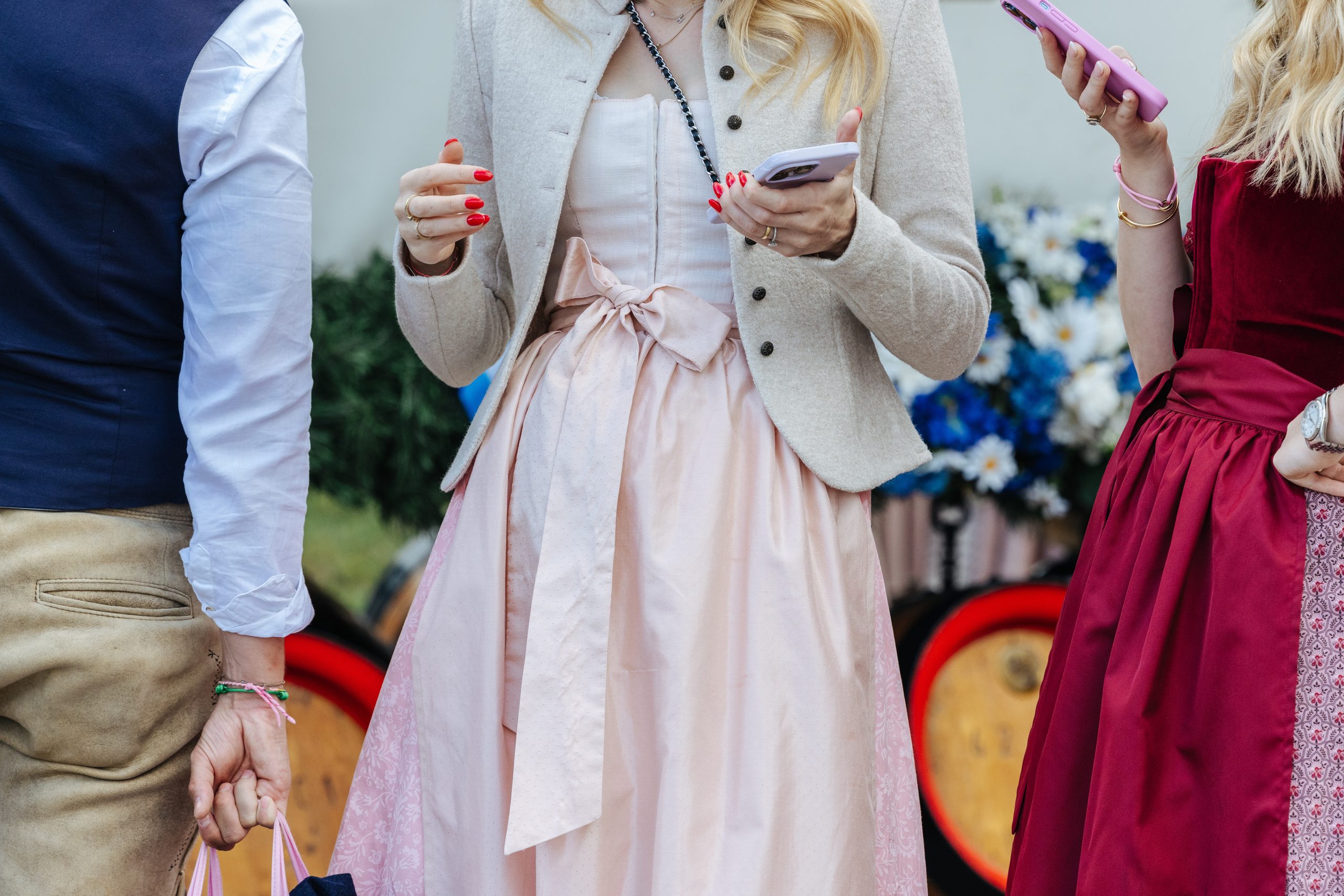 Auf der Wiesn trägt Frau gern ein Dirndl.